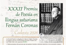 Convócase’l XXXII Premiu de Poesía Fernán Coronas Cartel 32 Premiu Fernán Coronas de Poesía